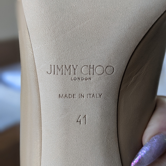 Authentic Jimmy Choo Romy 100mm - Picture 6 of 8